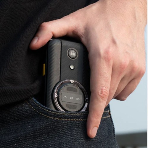 AGM Κινητό Τηλέφωνο M8 Flip Μαύρο 4G αδιάβροχο με πορτάκι ανθεκτικό σε πτώση IP68/IP69K, Dual Sim με Bluetooth, USB, SD, οθόνη 2.8″