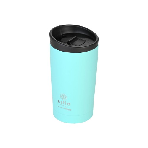 Estia Θερμός Travel Mug Save The Aegean 01-20385 350ml Bermuda Green