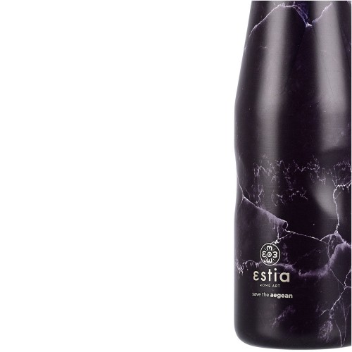 Estia Θερμός Travel Flask Save The Aegean 01-16609 500ml Pentelica black 