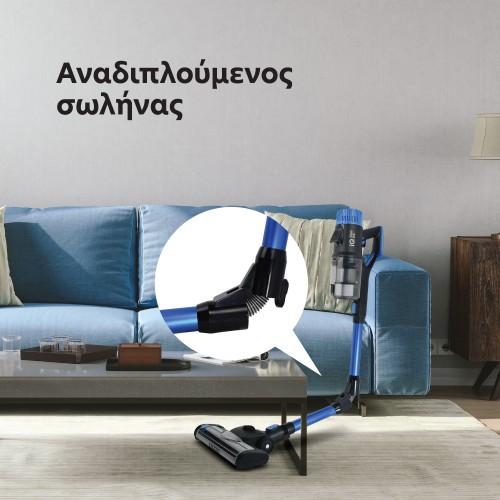 IQ Επαναφορτιζόμενη Σκούπα Stick & Χειρός Storm Max VC-998 37V, 450W BLDC, Pet Groomer, LED