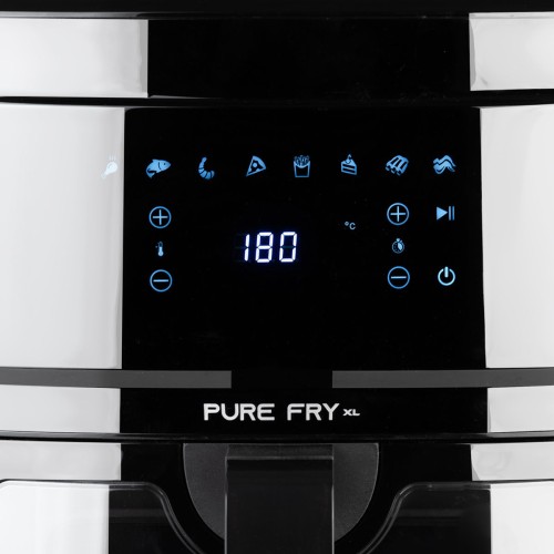 Estia Φριτέζα Αέρος Pure Fry XL (06-20620) με Κάδο 9,1lt 1700W Μαύρη