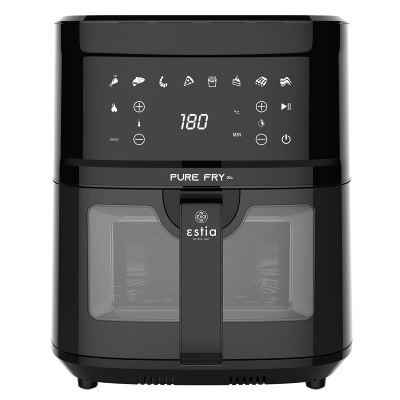 Estia Φριτέζα Αέρος Pure Fry XL (06-20620) με Κάδο 9,1lt 1700W Μαύρη
