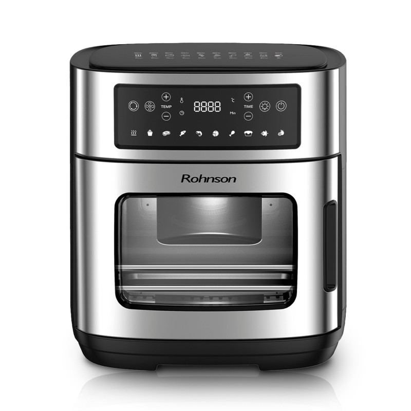 Rohnson Φριτέζα Αέρος R-2853 12lt 1900W με σούβλα