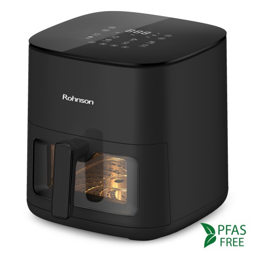 Rohnson Φριτέζα Αέρος R-2856 με Αποσπώμενο Κάδο 7lt 1800W Μαύρη 