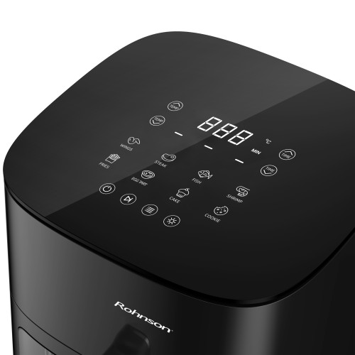 Rohnson Φριτέζα Αέρος R-2856 με Αποσπώμενο Κάδο 7lt 1800W Μαύρη 