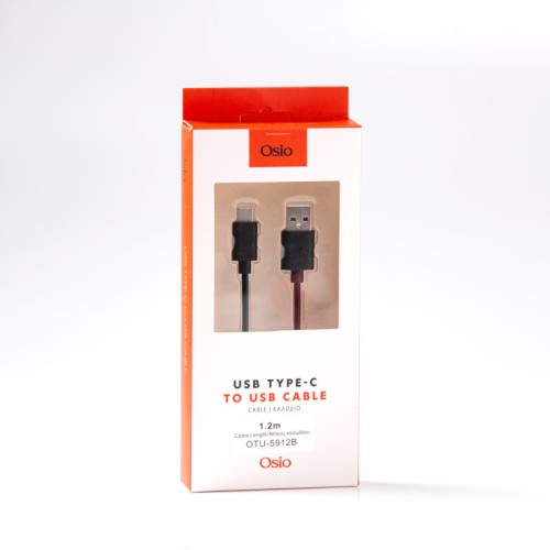 Osio Καλώδιο OTU-5912B USB σε USB TYPE C (1120302-0001)