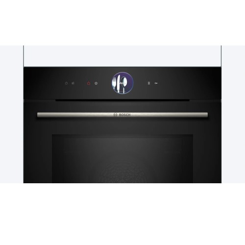 Bosch Εντοιχιζόμενος Φούρνος Ανω Πάγκου με Μικροκύματα HMG776KB1 67lt Inox