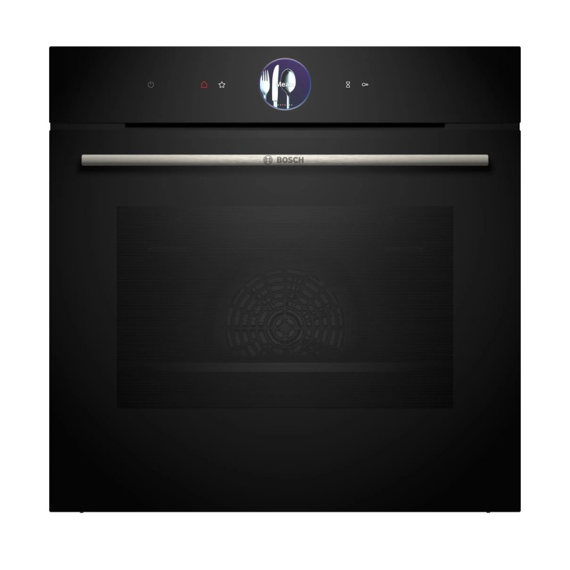 Bosch Εντοιχιζόμενος Φούρνος Ανω Πάγκου HBG7764B1 71lt Μαύρος