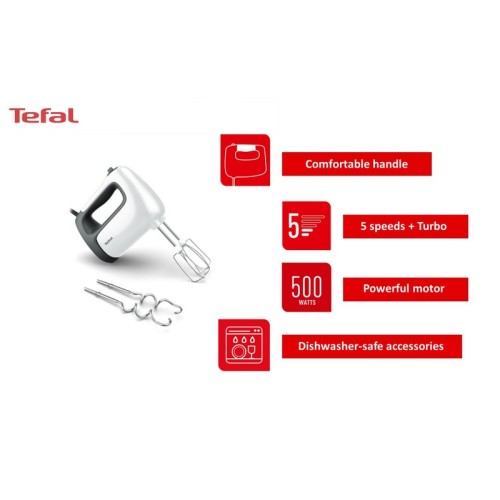 Tefal Μίξερ Χειρός Prep'Mix+ HT4601