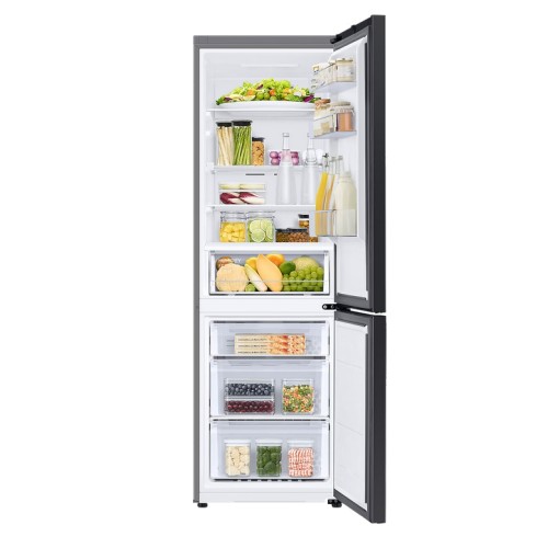 Samsung Ψυγειοκαταψύκτης Bespoke RB34C6B1DS9/EF NoFrost 344Lt Υ18,3xΠ59.5xΒ65,8εκ. Inox