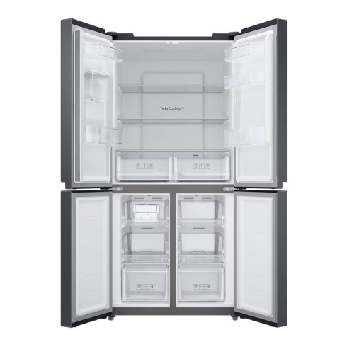 Samsung Ψυγείο Ντουλάπα RF48A401EB4/EF No Frost 488Lt Υ179,3xΠ83,3xΒ74εκ. Μαύρο 