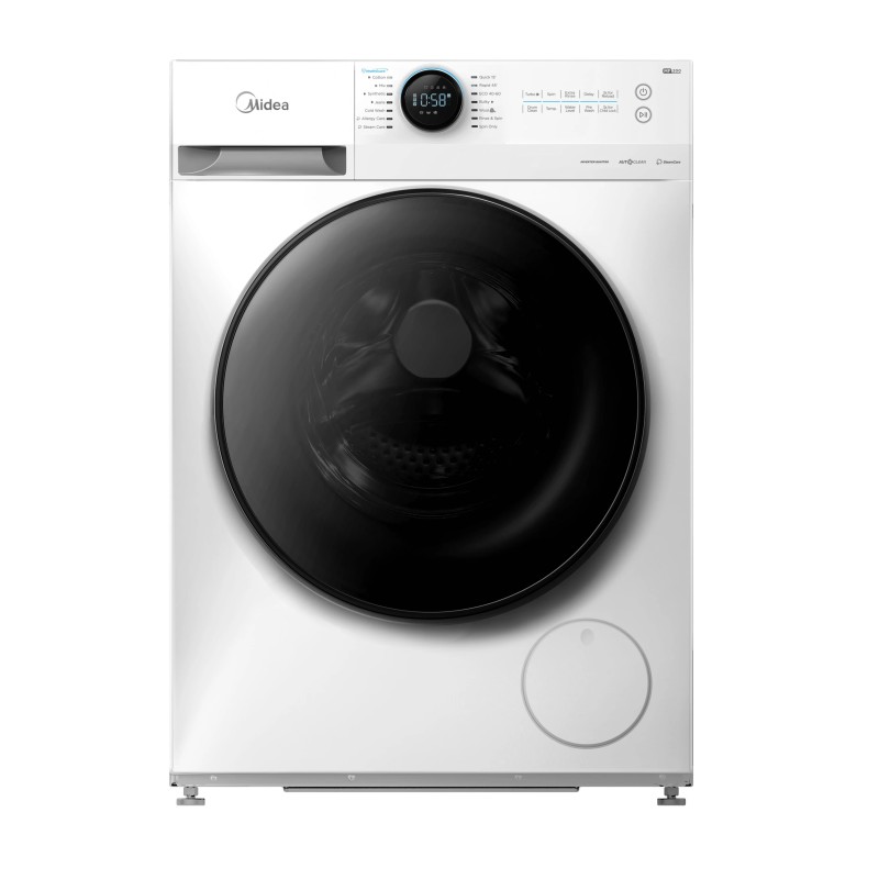 Midea Πλυντήριο Ρούχων MF200W100WB (10kg 1400rpm A)