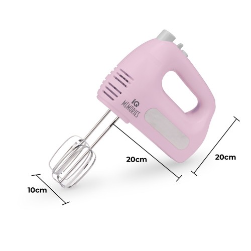 IQ Μίξερ Χειρός Memories HM-211 400W Pink