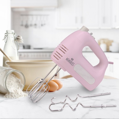 IQ Μίξερ Χειρός Memories HM-211 400W Pink