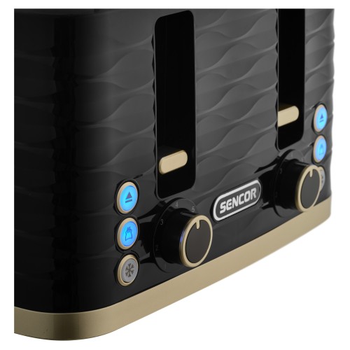 Sencor Φρυγανιέρα STS 7551BK 4 Θέσεων 1600W