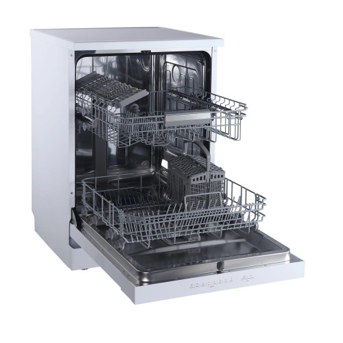 Midea Πλυντήριο Πιάτων MFD60S230W για 14 Σερβίτσια Π59,8xY84,5εκ Λευκό