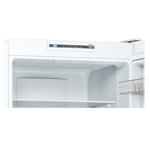 Bosch Ψυγειοκαταψύκτης KGN33NWEB Full NoFrost 282Lt Υ176xΠ60xΒ66εκ. Λευκό