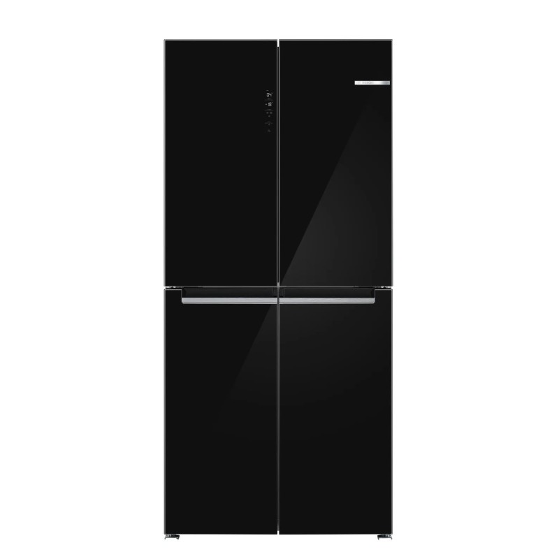 Bosch Ψυγείο Ντουλάπα KMC85LBEA Full No Frost 547Lt Υ189.5xΠ85.5xΒ66.6εκ. Μαύρο