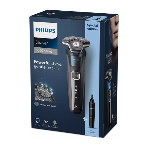 Philips Ξυριστική Μηχανή Προσώπου Επαναφορτιζόμενη Series 5000 S5889/11