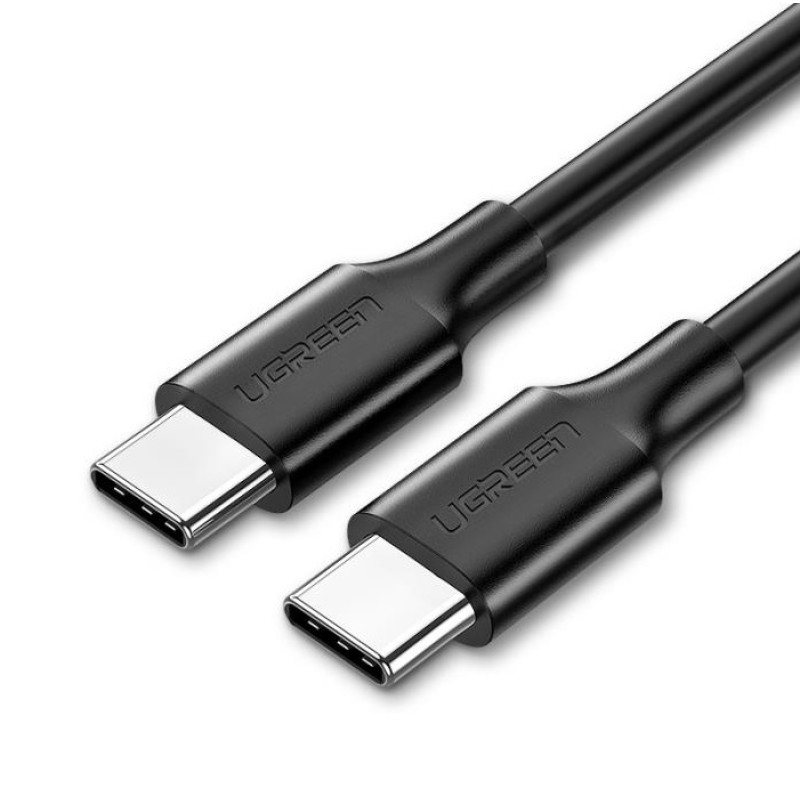 Ugreen Καλώδιο US286 USB 2.0 Cable USB-C male - USB-C male Μαύρο 2m 