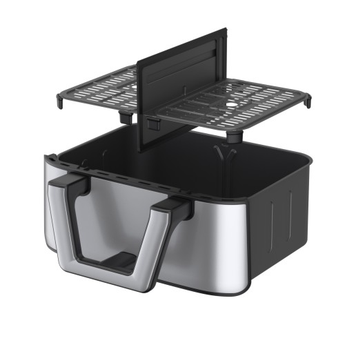 IQ Φριτέζα Αέρος AF-005 με Αποσπώμενο Κάδο 9lt 2850W Μαύρη