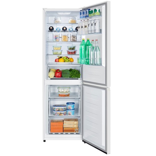 Hisense Ψυγειοκαταψύκτης RB395N4BWE Total NoFrost 304Lt Υ186xΠ59.5xΒ59εκ. Λευκός