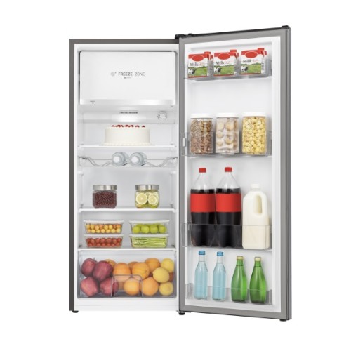 Hisense Ψυγείο Μονόπορτο RR220D4BDE 165lt Υ126,5xΠ51,5xΒ54,4εκ. Silver