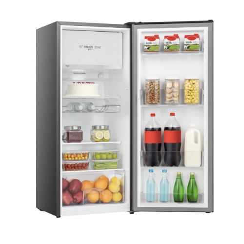 Hisense Ψυγείο Μονόπορτο RR220D4BDE 165lt Υ126,5xΠ51,5xΒ54,4εκ. Silver