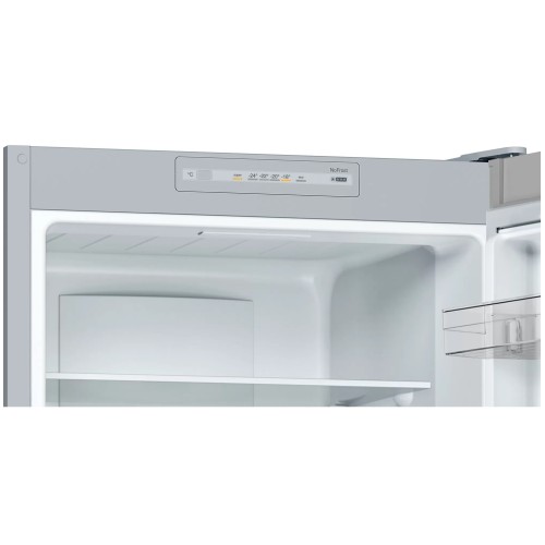 Bosch Ψυγειοκαταψύκτης KGN33NLEB Full NoFrost 282lt Υ176xΠ60xΒ66εκ. Inox