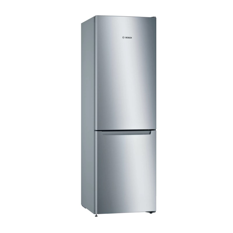 Bosch Ψυγειοκαταψύκτης KGN33NLEB Full NoFrost 282lt Υ176xΠ60xΒ66εκ. Inox
