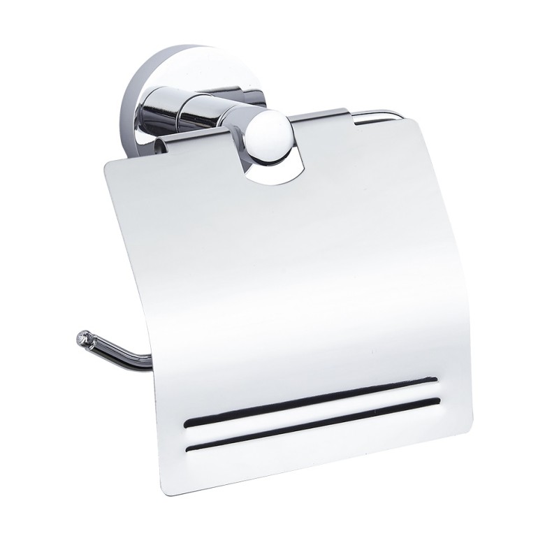 Bormann Χαρτοθήκη Επιτοίχια BTW9018 (061458) Χρώμιο 13,5x5x14cm