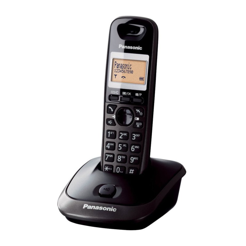 Panasonic Ασύρματο Τηλέφωνο KX-TG2511GRM με Aνοιχτή Aκρόαση Μαύρο