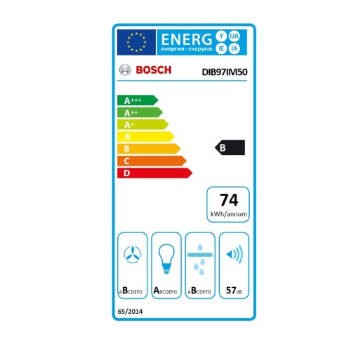 Bosch Απορροφητήρας Νησίδα DIB97IM50 90cm Inox
