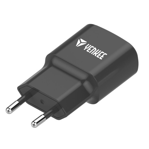 Yenkee Φορτιστής Χωρίς Καλώδιο YAC 2033BK με Θύρα USB-C 20W Μαύρος