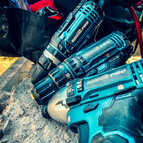 Bormann Σετ BBP9200 (078210) Κρουστικό Δράπανο & Παλμικό Κατσαβίδι Μπαταρίας 20V με 2 Μπαταρίες Pro 