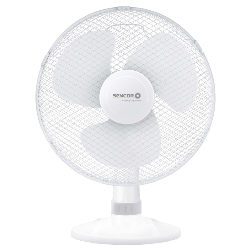 Sencor Ανεμιστήρας Επιτραπέζιος SFE 3027WH 40W Διαμέτρου 30cm