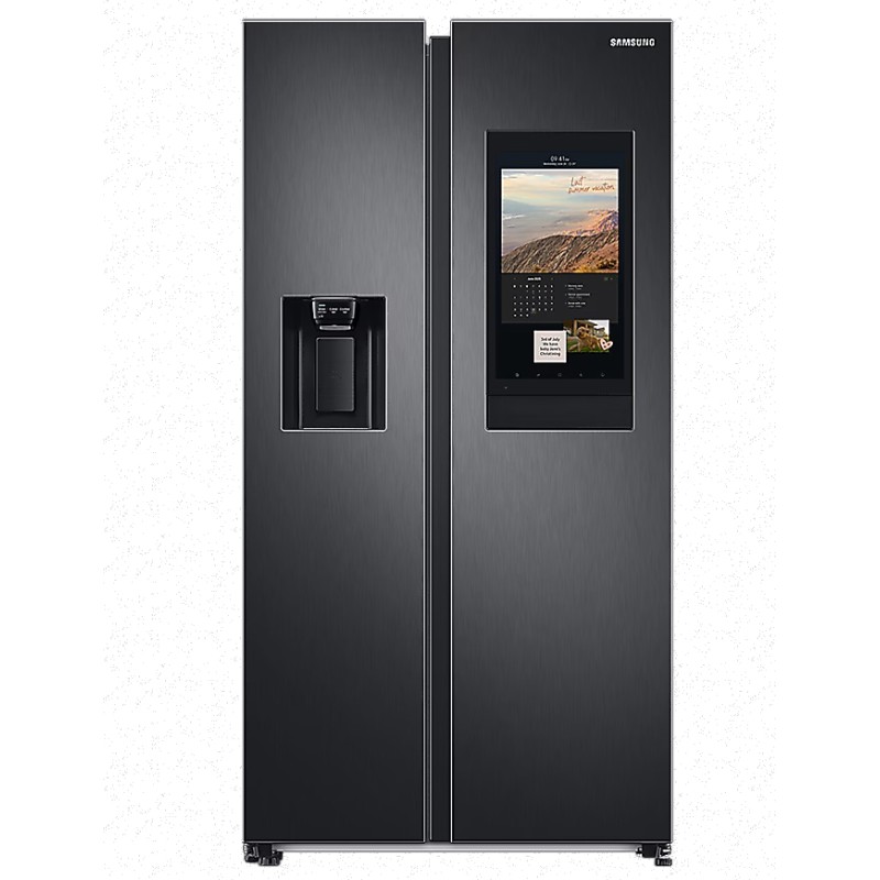 Samsung Ψυγείο Ντουλάπα RS6HA8891B1 NoFrost 614lt Υ178xΠ91.2xΒ71.6εκ. Ανθρακί