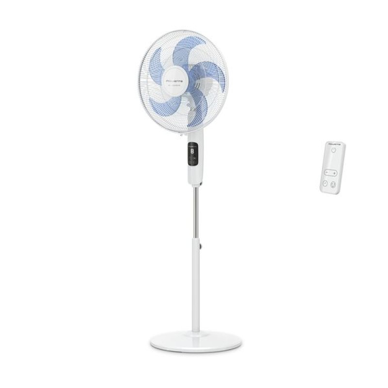 Rowenta Ανεμιστήρας Ορθοστάτης Turbo Silence VU5450 55W Διαμέτρου 40cm με Τηλεχειριστήριο