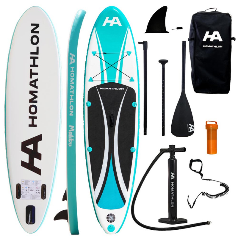 Homathlon Φουσκωτή Σανίδα SUP Malibu HA-25031 με Μήκος 305cm
