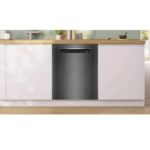 Bosch Υποτοιχιζόμενο Πλυντήριο Πιάτων SMP4ECC71S για 14 Σερβίτσια Π59.8xY81.5εκ. Μαύρο