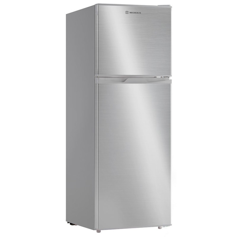 Morris Ψυγείο Δίπορτο T72132ETD 132lt Υ125xΠ45xΒ49εκ. Inox