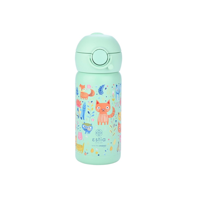 Estia Θερμός Wonder Bottle 01-23461 350ml Feline Foliage