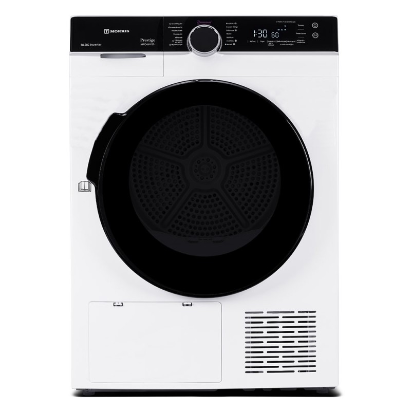 Morris Στεγνωτήριο Ρούχων με Αντλία Θερμότητας MPD-91125 (9Kg A+++)