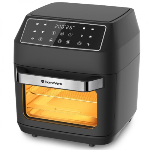 HomeVero Φριτέζα Αέρος HV-AF12.2XL 12lt Μαύρη