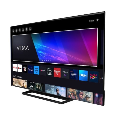 Toshiba Τηλεόραση Smart 55QV3363DG 4K UHD QLED 55''