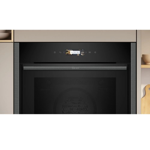 Neff Εντοιχιζόμενος Φούρνος Ανω Πάγκου B54CR71G0 71lt Graphite-Grey