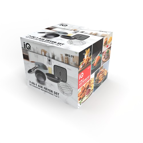 IQ Σετ με Αξεσουάρ Air Fryer AFS-71 (7τμχ.)