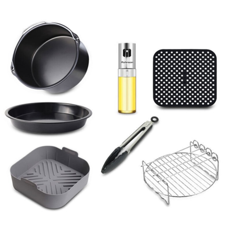 IQ Σετ με Αξεσουάρ Air Fryer AFS-71 (7τμχ.)
