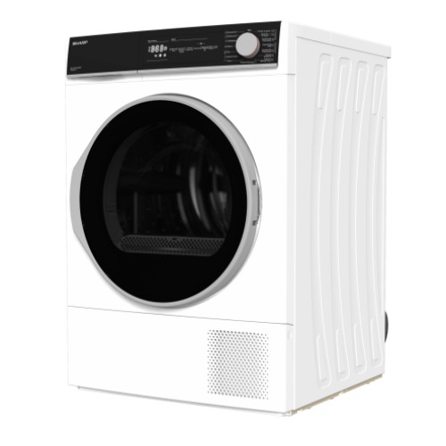 Sharp Στεγνωτήριο Ρούχων με Αντλία Θερμότητας KD-NHH9S8GW3-GR (9kg A+++)