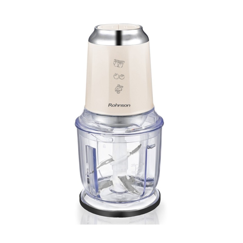 Rohnson Πολυκόπτης R-518C 600W με Δοχείο 600ml